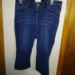 Capri denim pants